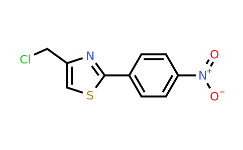 CAS 4771-32-8 | 4-(Chloromethyl)-2-(4-nitrophenyl)-1,3-thiazole
