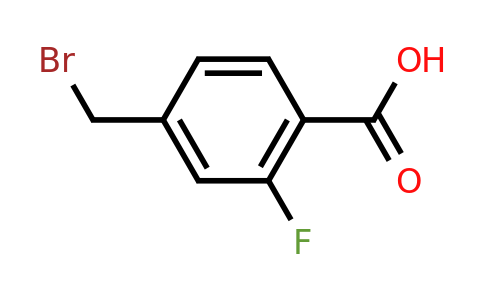 CAS 477199-77-2 | 4-(bromomethyl)-2-fluorobenzoic acid