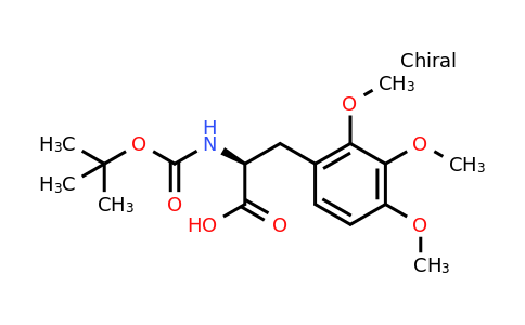 CAS 477254-70-9 | (2S)-2-[(Tert-butoxy)carbonylamino]-3-(2,3,4-trimethoxyphenyl)propanoic acid