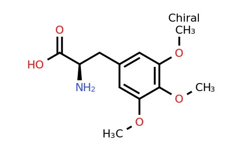 CAS 477254-80-1 | (2R)-2-Amino-3-(3,4,5-trimethoxyphenyl)propanoic acid
