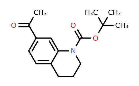 CAS 477312-73-5 | tert-butyl 7-acetyl-3,4-dihydro-2H-quinoline-1-carboxylate