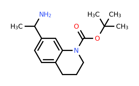 CAS 477312-77-9 | tert-butyl 7-(1-aminoethyl)-3,4-dihydro-2H-quinoline-1-carboxylate