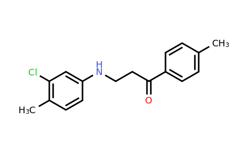 CAS 477334-05-7 | 3-((3-Chloro-4-methylphenyl)amino)-1-(p-tolyl)propan-1-one