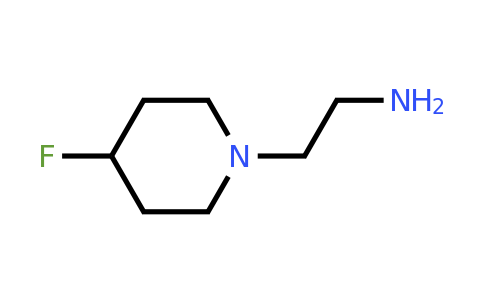CAS 477576-97-9 | 2-(4-Fluoropiperidin-1-yl)ethanamine
