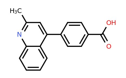 CAS 477585-40-3 | 4-(2-Methylquinolin-4-yl)benzoic acid