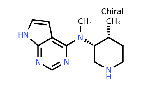 CAS 477600-74-1 | N-Methyl-N-((3R,4R)-4-methylpiperidin-3-yl)-7H-pyrrolo[2,3-d]pyrimidin-4-amine