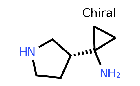 CAS 477700-40-6 | (R)-1-(Pyrrolidin-3-yl)cyclopropanamine