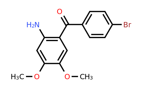 CAS 477742-51-1 | (2-Amino-4,5-dimethoxyphenyl)(4-bromophenyl)methanone
