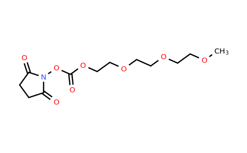 CAS 477775-77-2 | 2,5-Dioxopyrrolidin-1-yl (2-(2-(2-methoxyethoxy)ethoxy)ethyl) carbonate