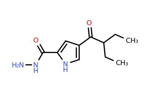 CAS 477848-78-5 | 4-(2-Ethylbutanoyl)-1H-pyrrole-2-carbohydrazide