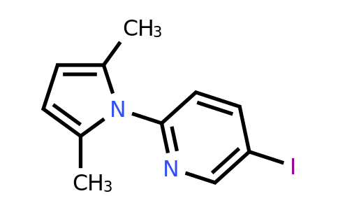 CAS 477889-91-1 | 2-(2,5-Dimethyl-1H-pyrrol-1-yl)-5-iodopyridine