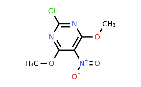 CAS 478010-54-7 | 2-Chloro-4,6-dimethoxy-5-nitropyrimidine