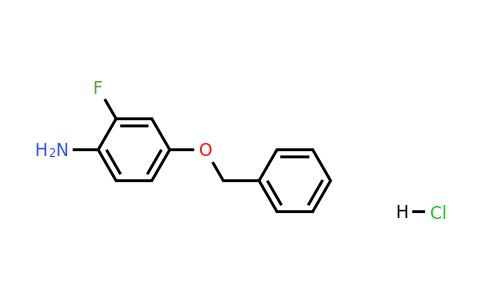 CAS 478014-34-5 | 4-Benzyloxy-2-fluoroaniline, HCl