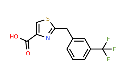 CAS 478030-66-9 | 2-(3-(Trifluoromethyl)benzyl)thiazole-4-carboxylic acid
