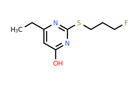CAS 478064-58-3 | 6-Ethyl-2-((3-fluoropropyl)thio)pyrimidin-4-ol