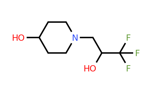 CAS 478081-38-8 | 1-(3,3,3-Trifluoro-2-hydroxypropyl)-4-piperidinol