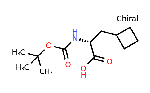 CAS 478183-61-8 | (2R)-2-(tert-butoxycarbonylamino)-3-cyclobutyl-propanoic acid