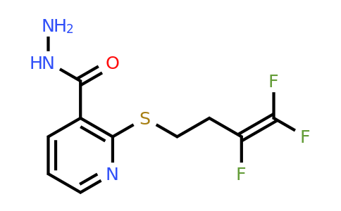 CAS 478247-67-5 | 2-((3,4,4-Trifluorobut-3-en-1-yl)thio)nicotinohydrazide