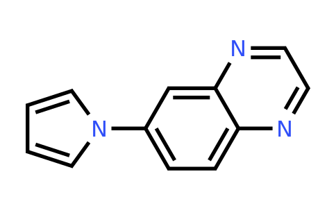 CAS 478260-01-4 | 6-(1H-Pyrrol-1-yl)quinoxaline