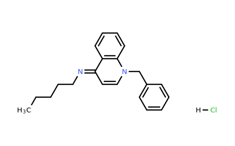 CAS 478341-55-8 | N-(1-Benzylquinolin-4(1H)-ylidene)pentan-1-amine hydrochloride