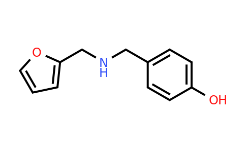 CAS 478358-10-0 | 4-({[(furan-2-yl)methyl]amino}methyl)phenol
