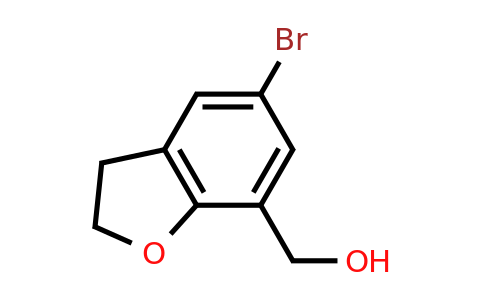 CAS 478375-01-8 | (5-bromo-2,3-dihydro-1-benzofuran-7-yl)methanol