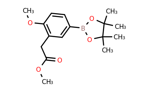 CAS 478375-44-9 | 2-Methoxy-5-(4,4,5,5-tetramethyl-1,3,2-dioxaborolan-2-YL)-benzeneacetic acid, methyl ester