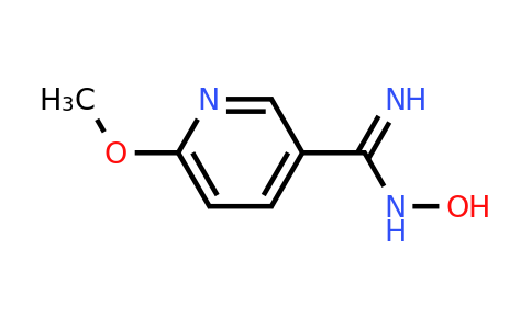 CAS 478490-01-6 | N-hydroxy-6-methoxynicotinimidamide