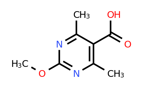 CAS 4786-61-2 | 2-Methoxy-4,6-dimethylpyrimidine-5-carboxylic acid