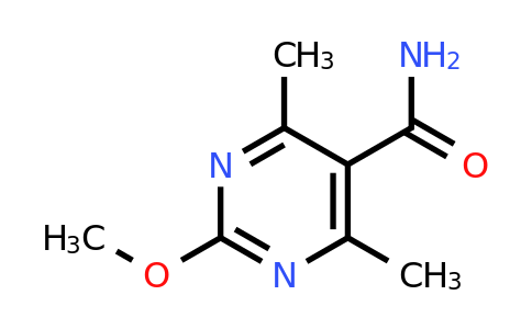 CAS 4786-62-3 | 2-Methoxy-4,6-dimethylpyrimidine-5-carboxamide