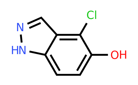 CAS 478834-25-2 | 4-chloro-1H-indazol-5-ol