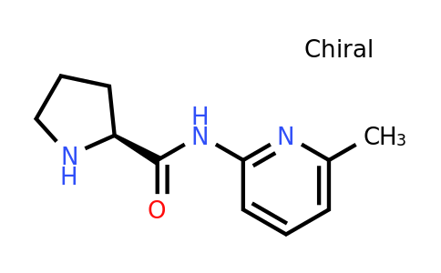 CAS 478912-51-5 | (2S)-N-(6-Methylpyridin-2-yl)pyrrolidine-2-carboxamide
