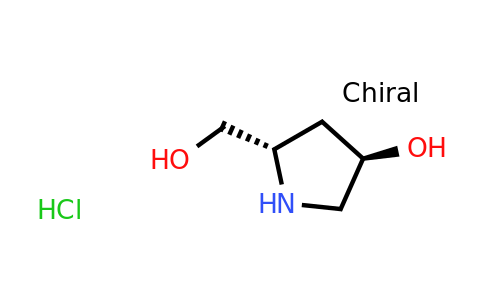 CAS 478922-47-3 | (3R,5S)-5-(hydroxymethyl)pyrrolidin-3-ol hydrochloride