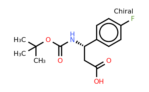 CAS 479064-88-5 | Boc-(S)-3-amino-3-(4-fluoro-phenyl)-propionic acid