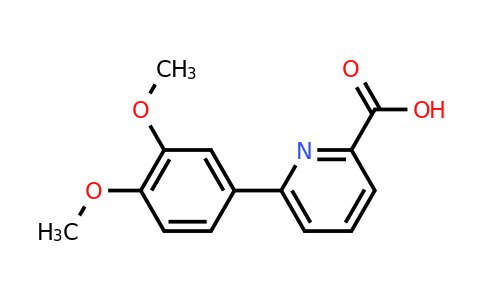 CAS 479225-16-6 | 6-(3,4-Dimethoxyphenyl)picolinic acid