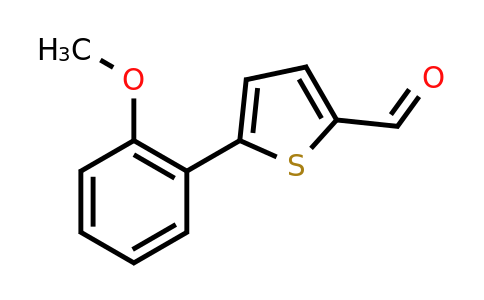 CAS 479243-27-1 | 5-(2-Methoxyphenyl)thiophene-2-carbaldehyde
