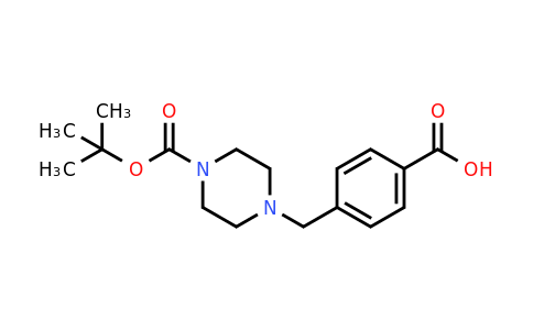 CAS 479353-63-4 | 1-BOC-4-(4-Carboxybenzyl)piperazine