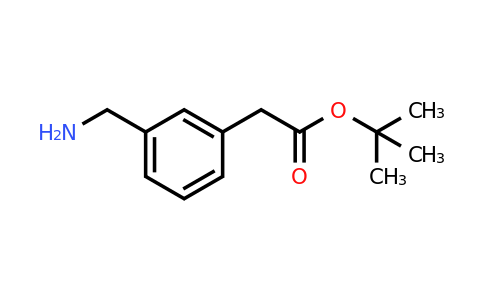 CAS 479586-24-8 | tert-butyl 2-(3-(aminomethyl)phenyl)acetate