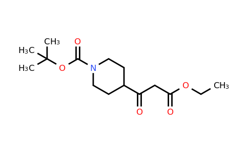 CAS 479630-08-5 | 4-(2-Ethoxycarbonyl-acetyl)-piperidine-1-carboxylic acid tert-butyl ester
