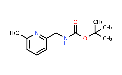 CAS 479685-43-3 | tert-Butyl ((6-methylpyridin-2-yl)methyl)carbamate