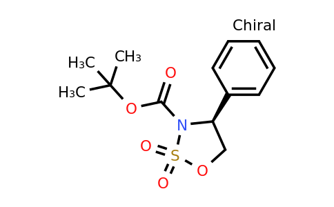 CAS 479687-23-5 | tert-butyl (4S)-2,2-dioxo-4-phenyl-1,2λ⁶,3-oxathiazolidine-3-carboxylate