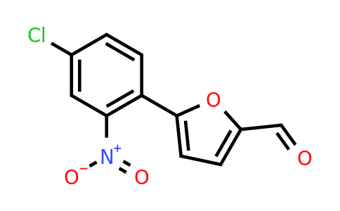 CAS 480439-09-6 | 5-(4-chloro-2-nitrophenyl)furan-2-carbaldehyde