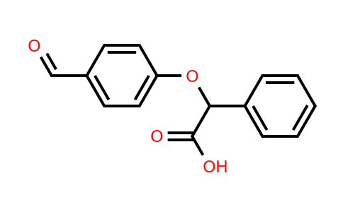 CAS 480994-56-7 | 2-(4-Formylphenoxy)-2-phenylacetic acid