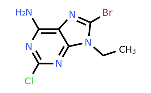 CAS 482364-31-8 | 8-bromo-2-chloro-9-ethyl-purin-6-amine