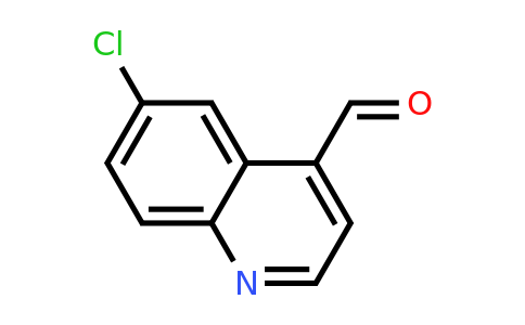 CAS 482583-75-5 | 6-Chloroquinoline-4-carbaldehyde