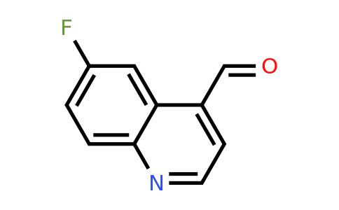 CAS 482586-86-7 | 6-Fluoroquinoline-4-carbaldehyde