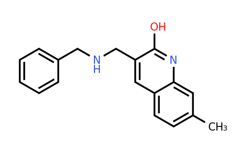 CAS 483286-56-2 | 3-((Benzylamino)methyl)-7-methylquinolin-2-ol