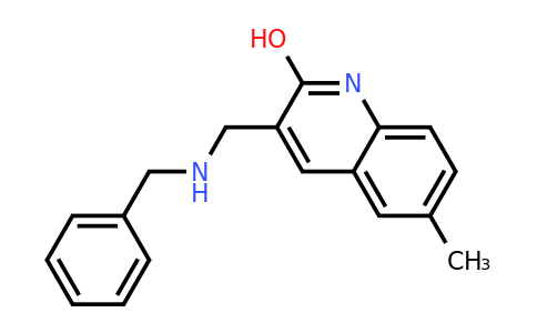 CAS 483286-62-0 | 3-((Benzylamino)methyl)-6-methylquinolin-2-ol