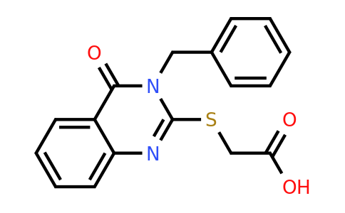 CAS 483350-66-9 | 2-[(3-benzyl-4-oxo-3,4-dihydroquinazolin-2-yl)sulfanyl]acetic acid