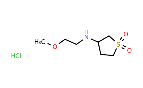 CAS 483351-50-4 | 3-[(2-methoxyethyl)amino]-1lambda6-thiolane-1,1-dione hydrochloride